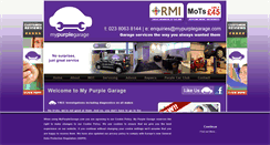 Desktop Screenshot of mypurplegarage.com